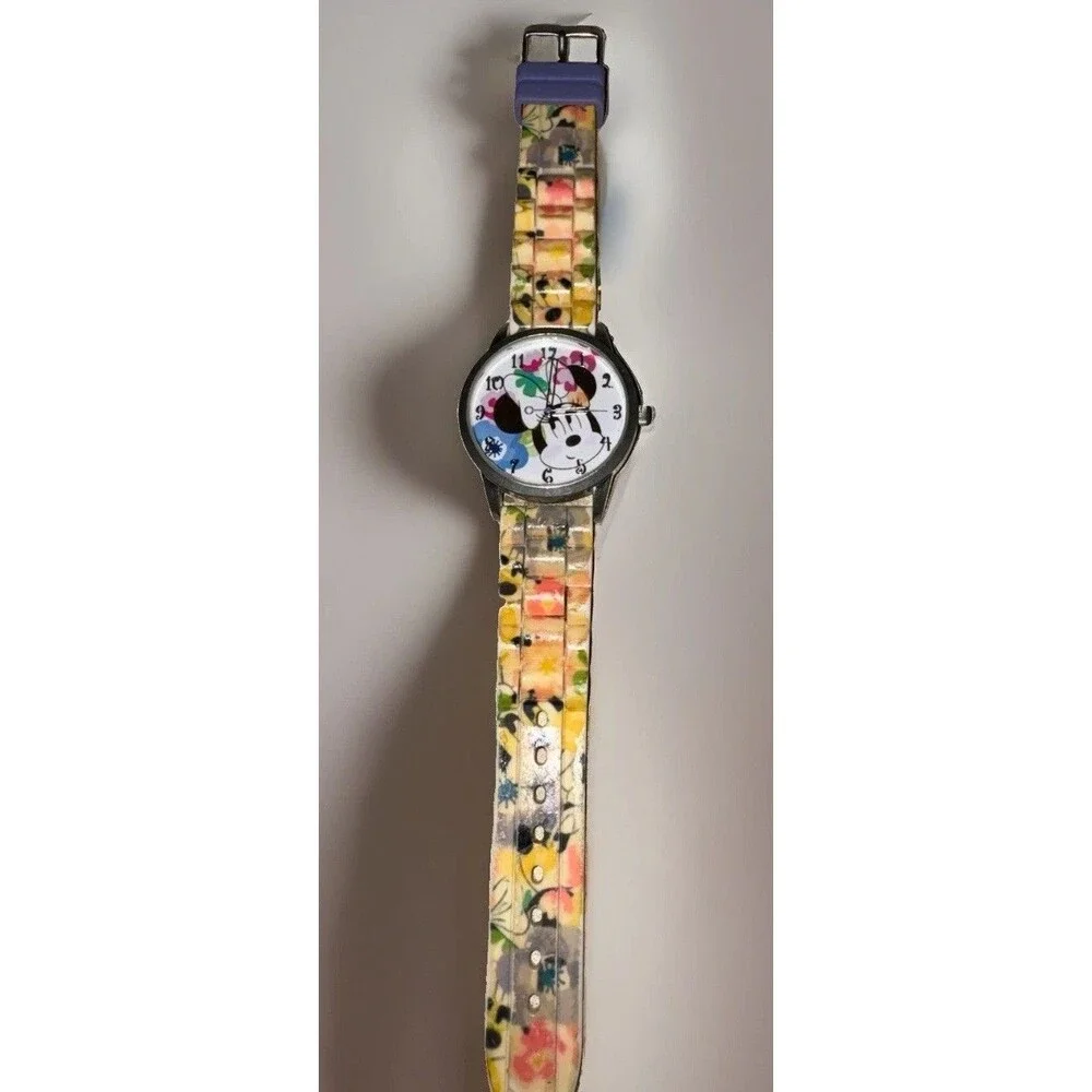 Disney Minnie Mouse Watch With Silicone Band
